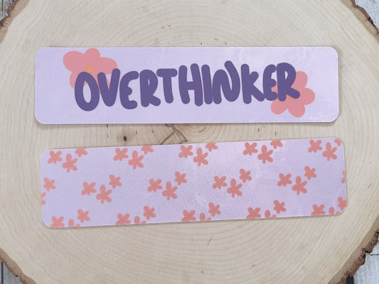 Overthinker Bookmark