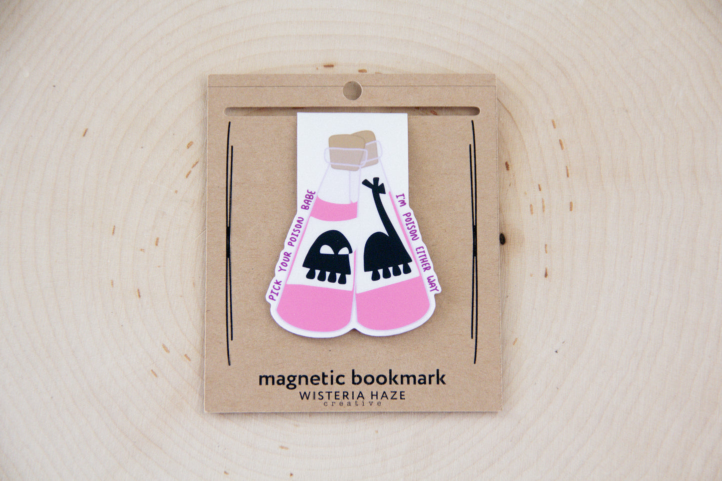 Pick Your Poison Magnetic Bookmark