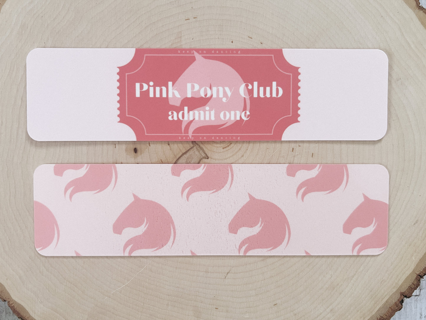 Pink Pony Club Bookmark