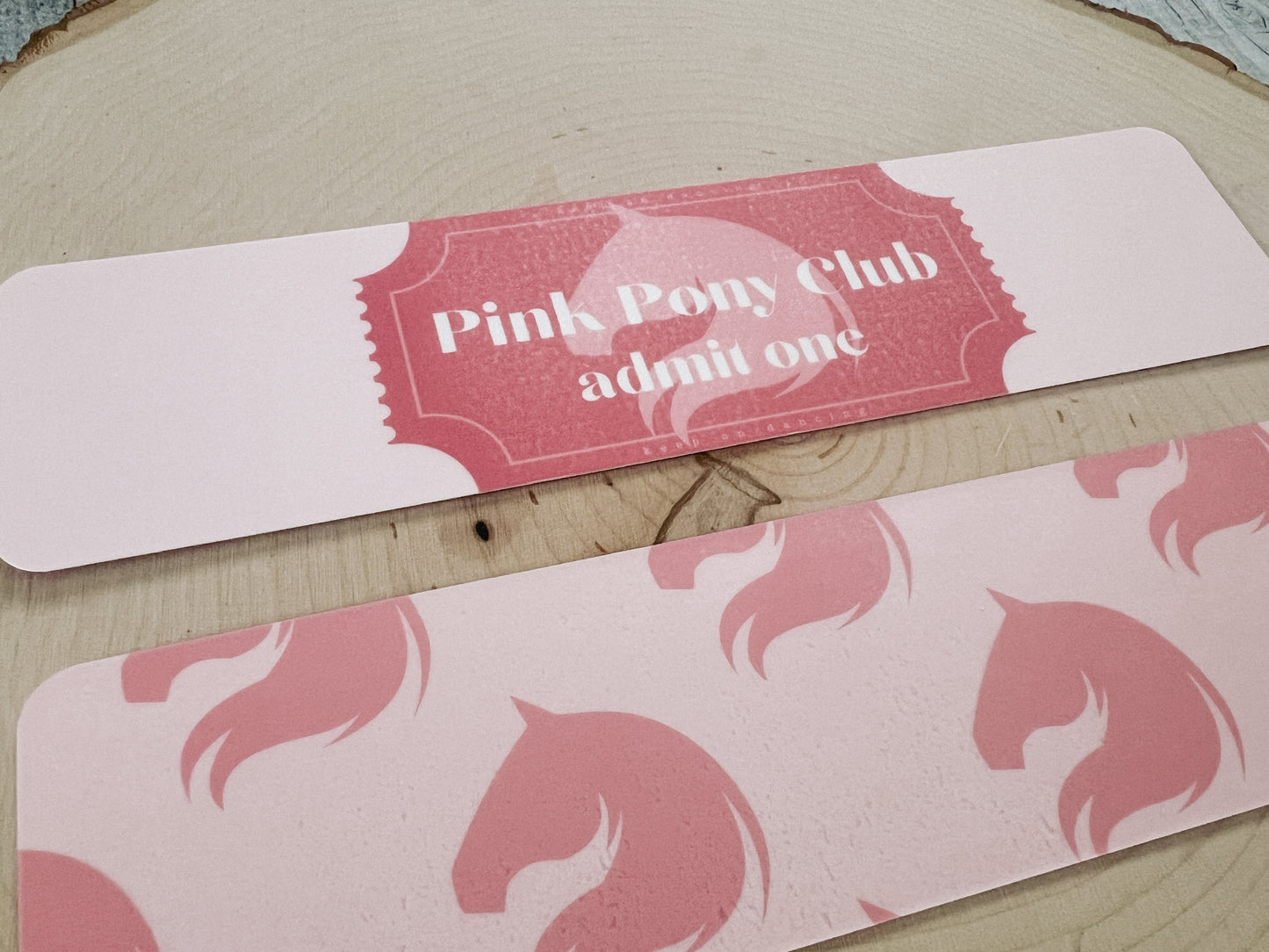 Pink Pony Club Bookmark