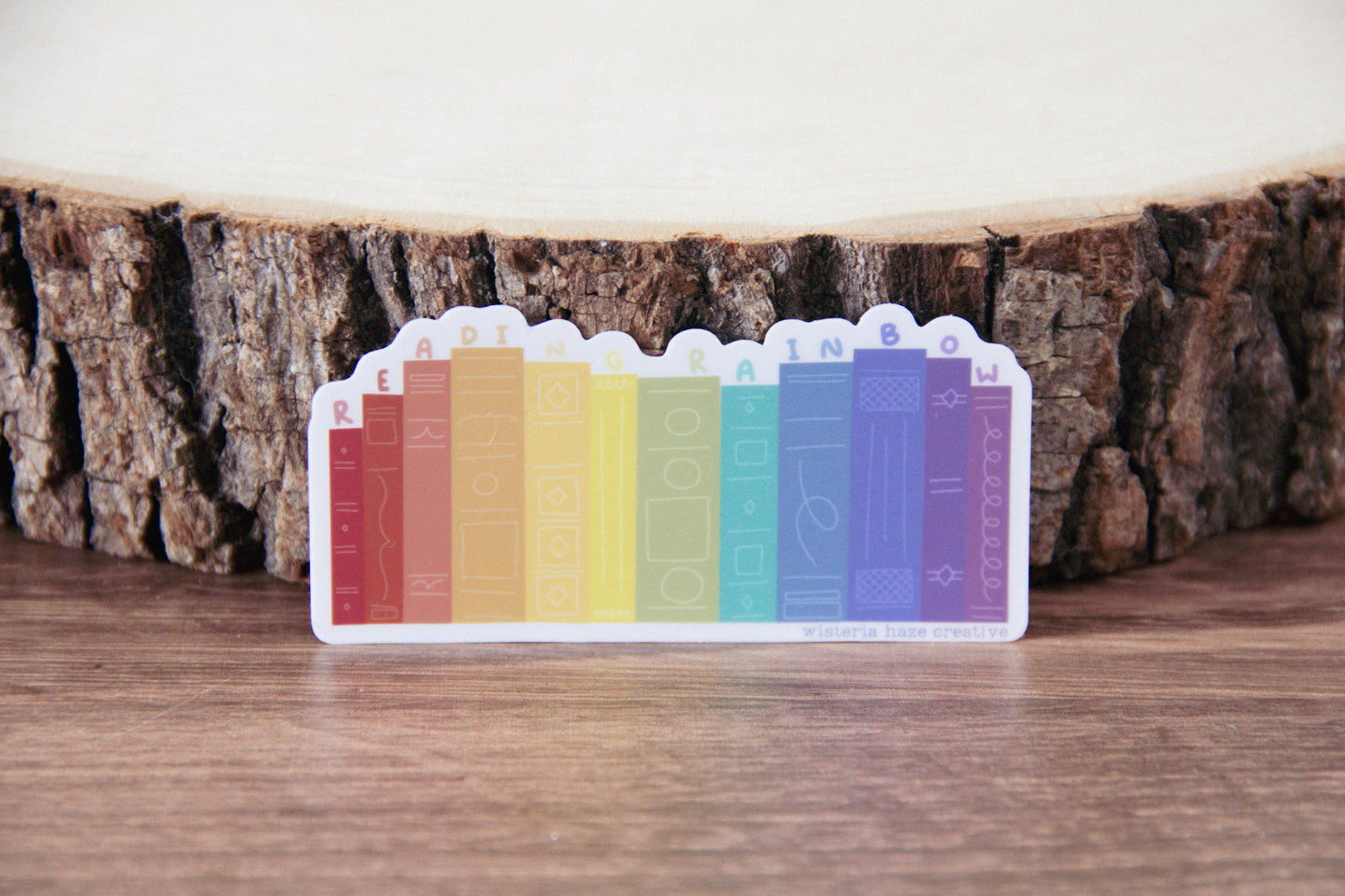 Reading Rainbow Sticker