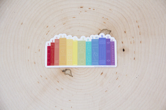 Reading Rainbow Sticker