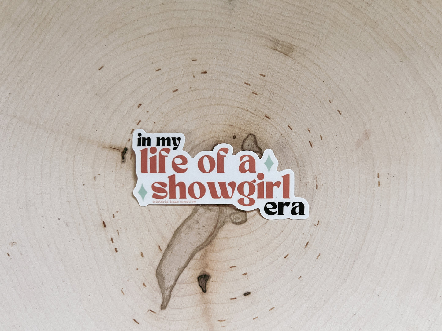 In My Showgirl Era Matte Sticker