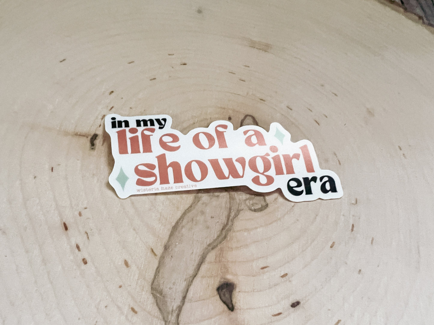 In My Showgirl Era Matte Sticker