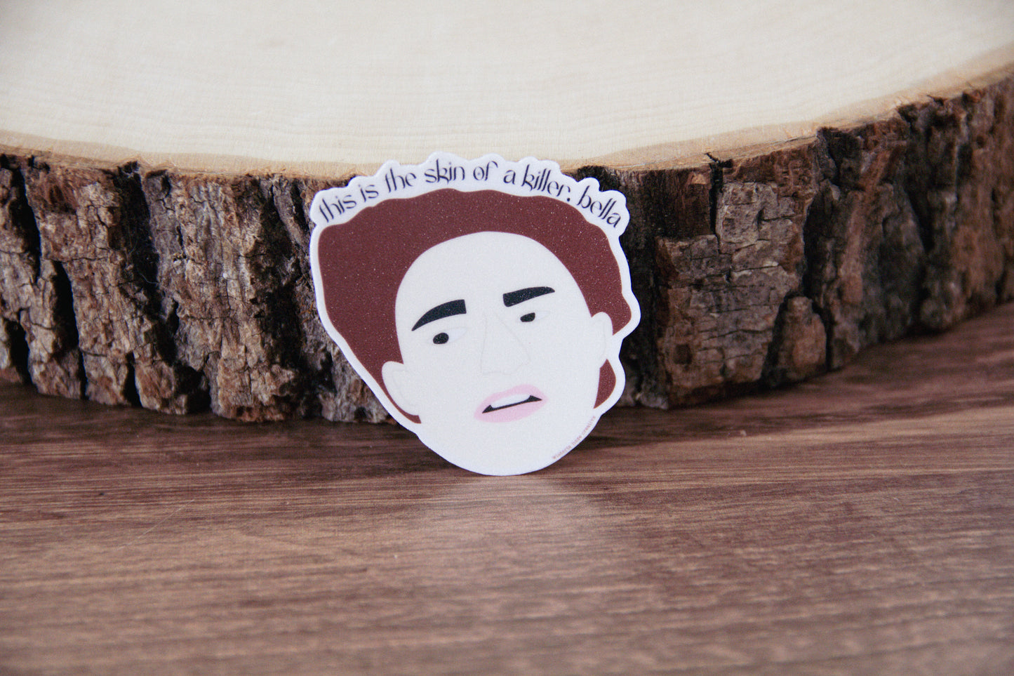 This Is The Skin of a Killer Sticker