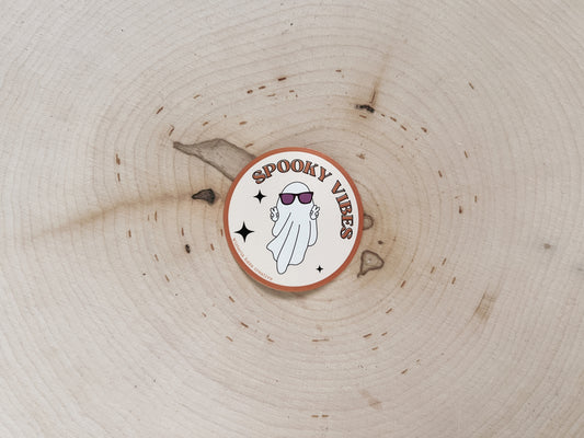 Spooky Vibes Matte Sticker