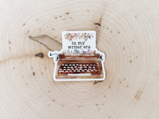 Writer Era Matte Sticker